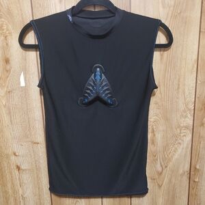 XO Heart Shield Heart Guard Chest Protection Compression Shirt Youth XL